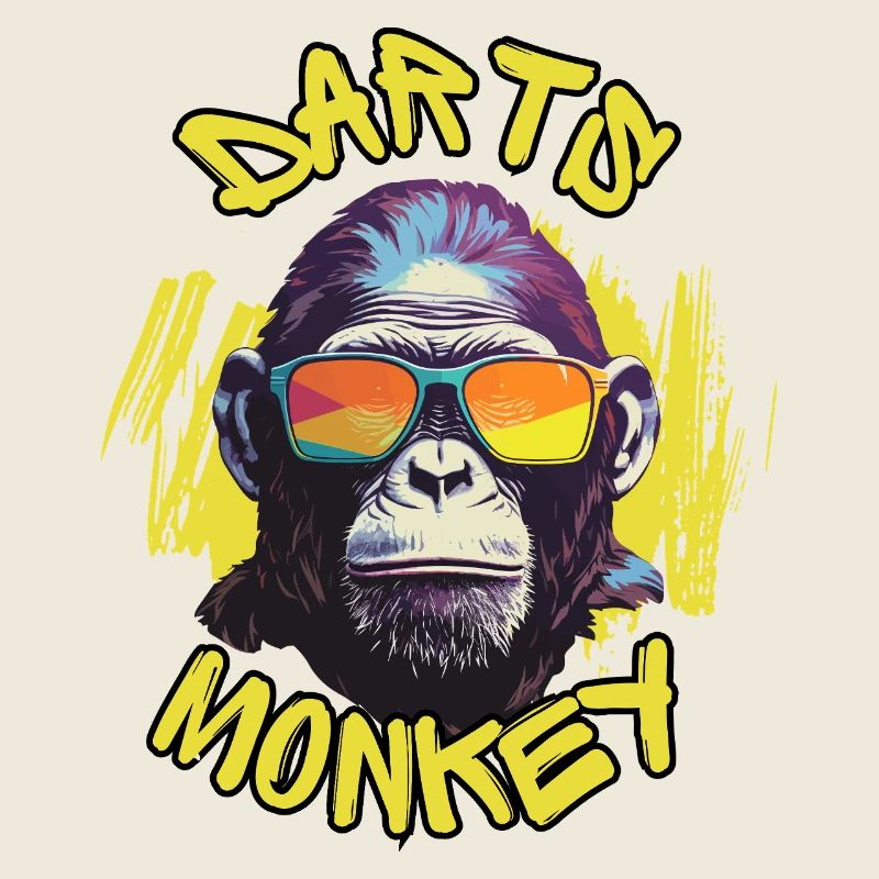 Dartmonkey avec des lunettes de soleil