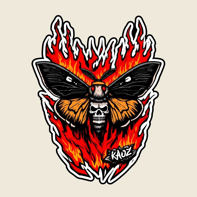 Flammenschädelmotten-Inferno