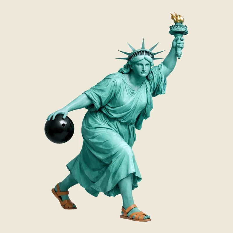 Freiheitsstatue Bowling