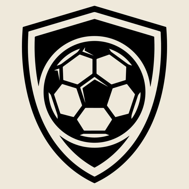 Fussball Wappen Schild