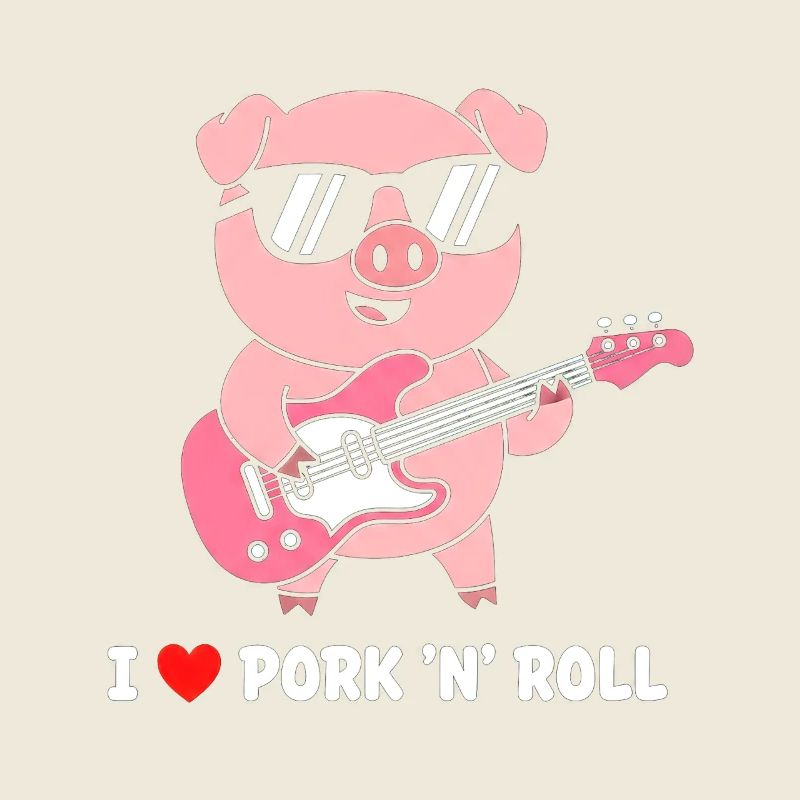 Guitare Pig Rocks