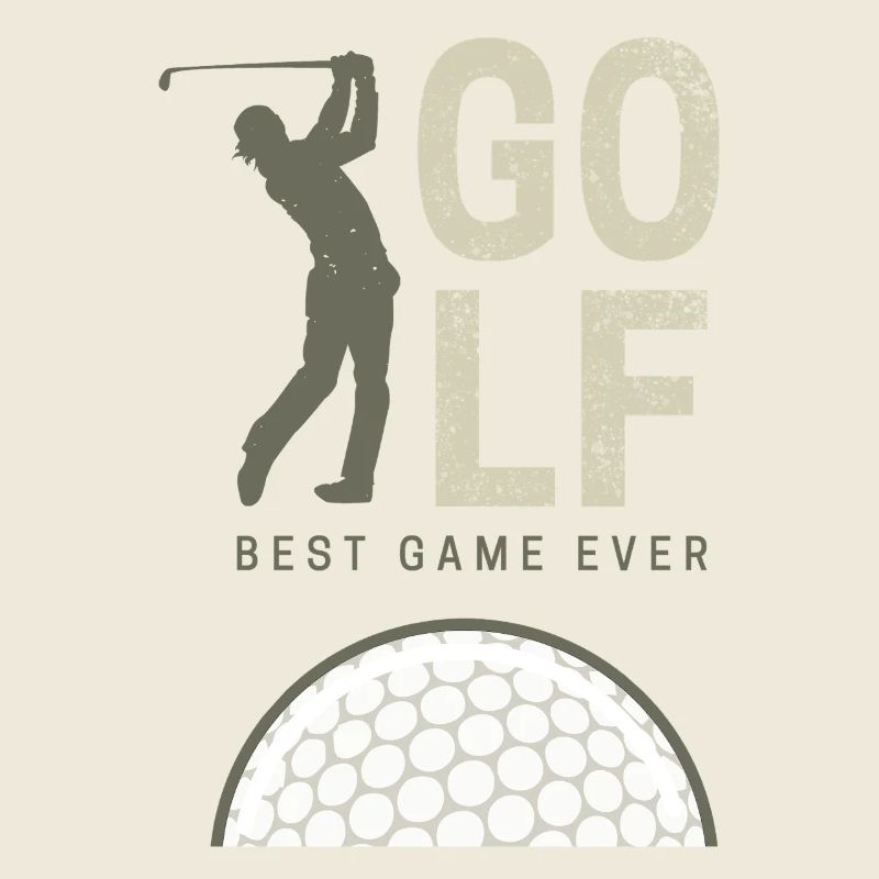 Golf Best Game Ever for Golfers and Coaches Design