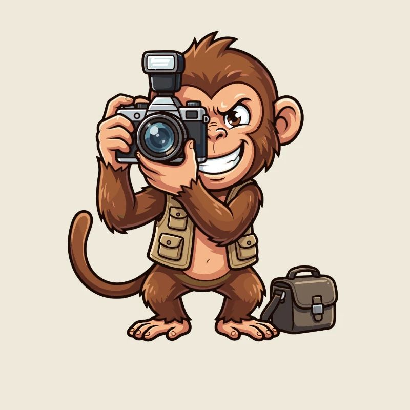 Adventure Monkey with Camera