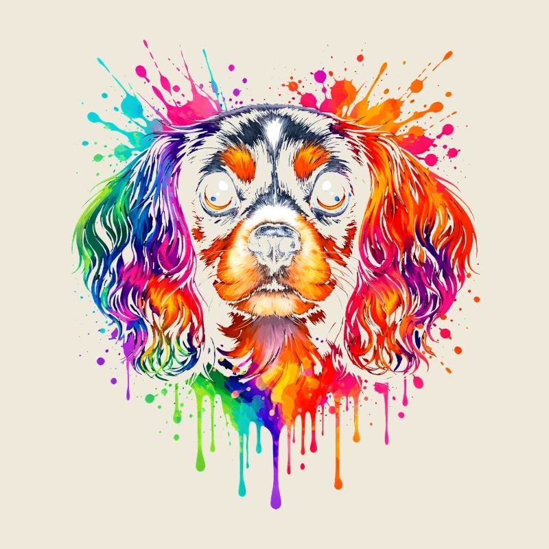 Cavalier King Charles | Spaniel Pop Art