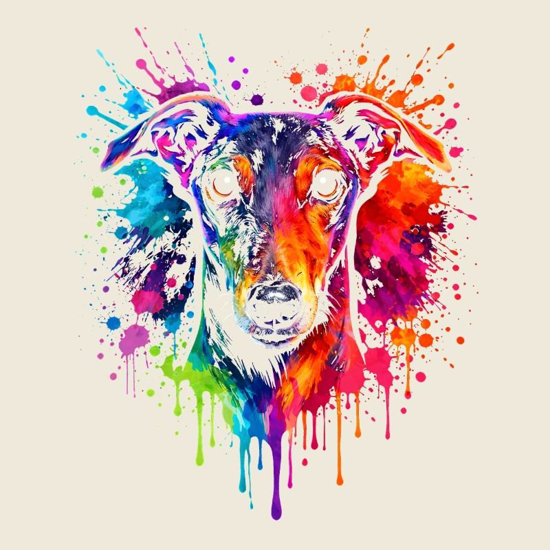Greyhound | Windhund Pop Art