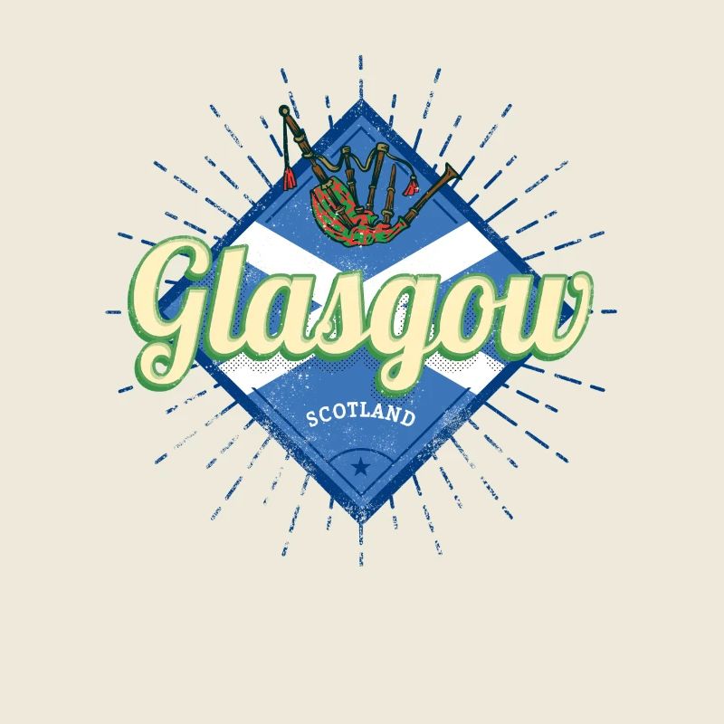 Souvenir de cornemuses de la ville Écosse de Glasgow, Royaume-Uni