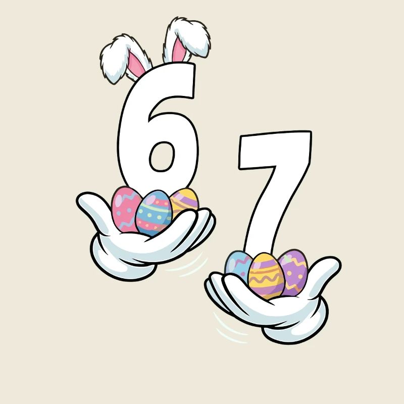 Pâques 67 avec des oreilles de lapin
