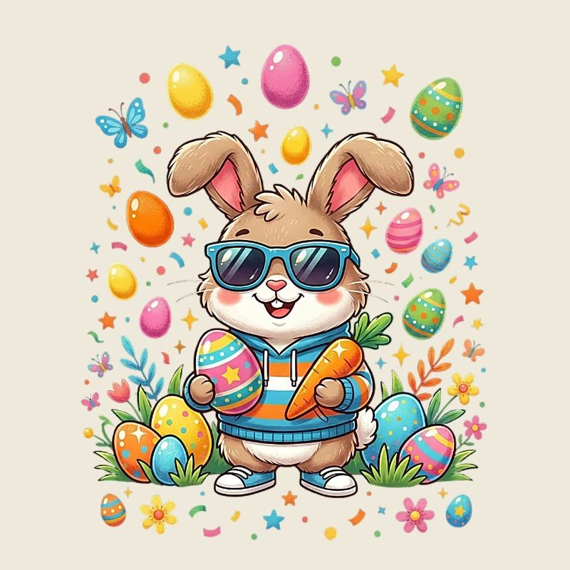 Osterhase Junge Sonnenbrille