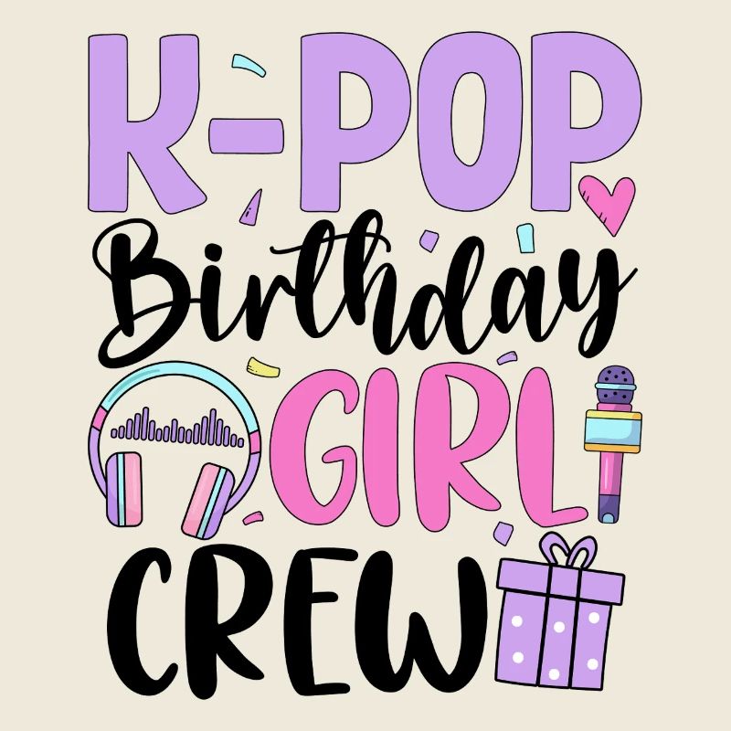 K Pop Équipe des Filles d’Anniversaire