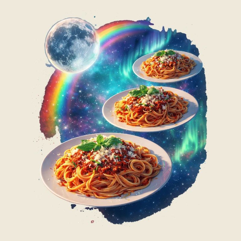 Kosmische Pasta Galaxie