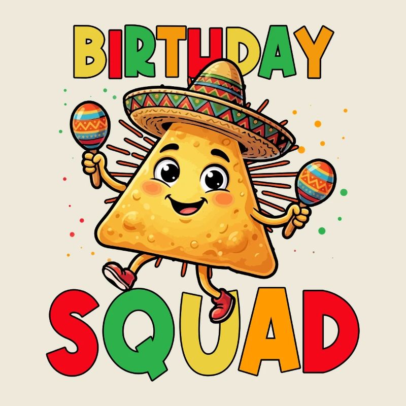 Équipe d’anniversaire Cinco de Mayo Mexican Tacos