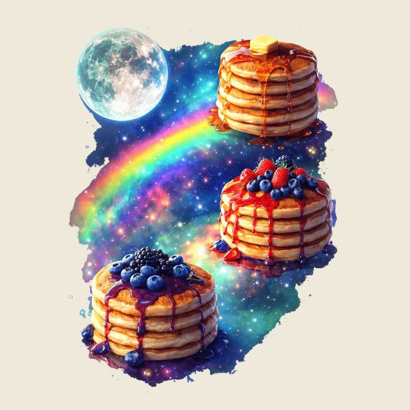 Kosmische Pfannkuchen Galaxie