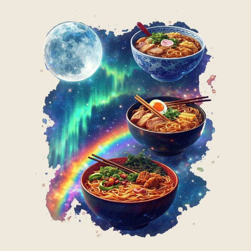 Galactic Ramen Bowls