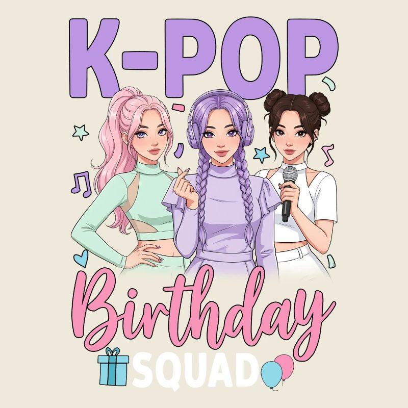K Pop Birthday Squad