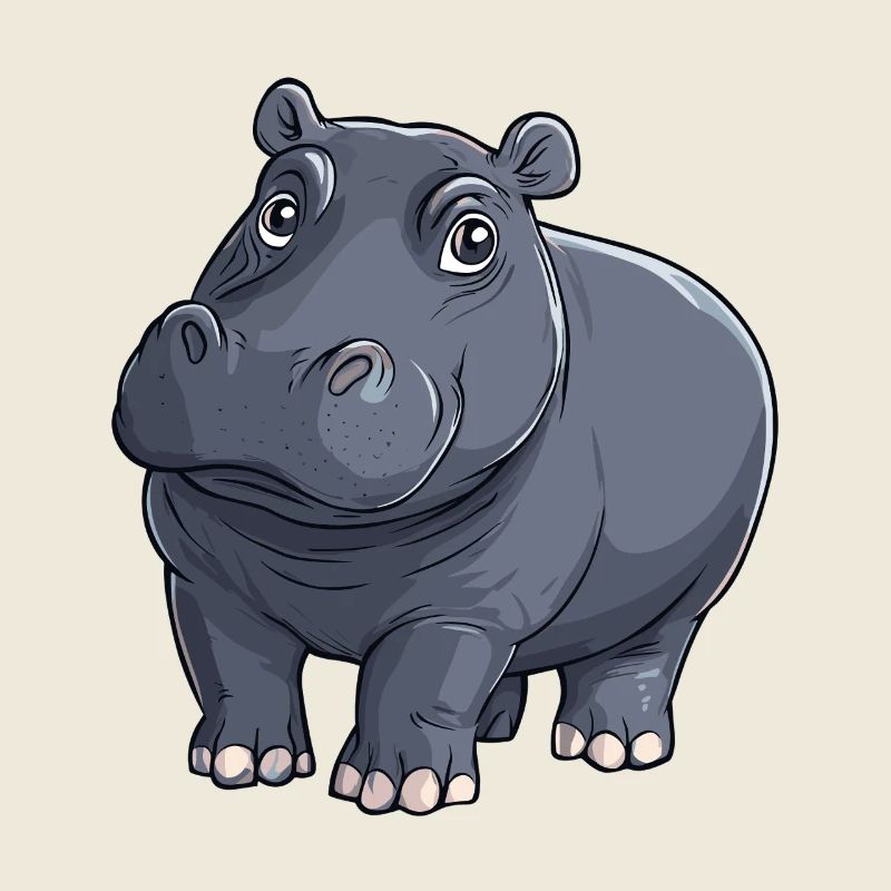 Illustration d’Hippo Nilpferd
