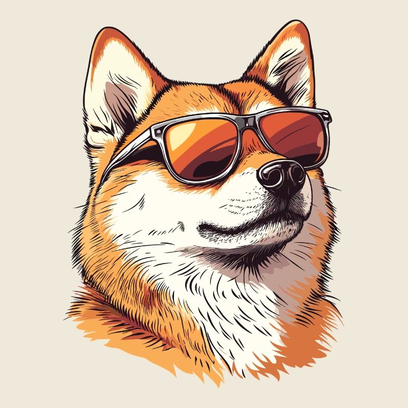 Sunglass Shiba Inu