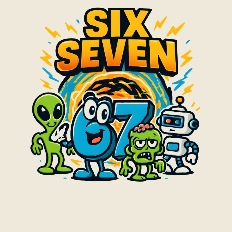 Six Seven 67 Italian Brainrot Nerd Humor Funny