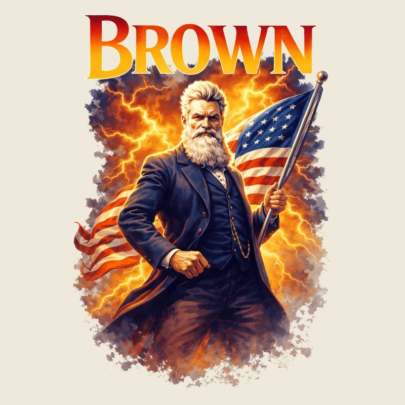 John Brown Drapeau des États-Unis