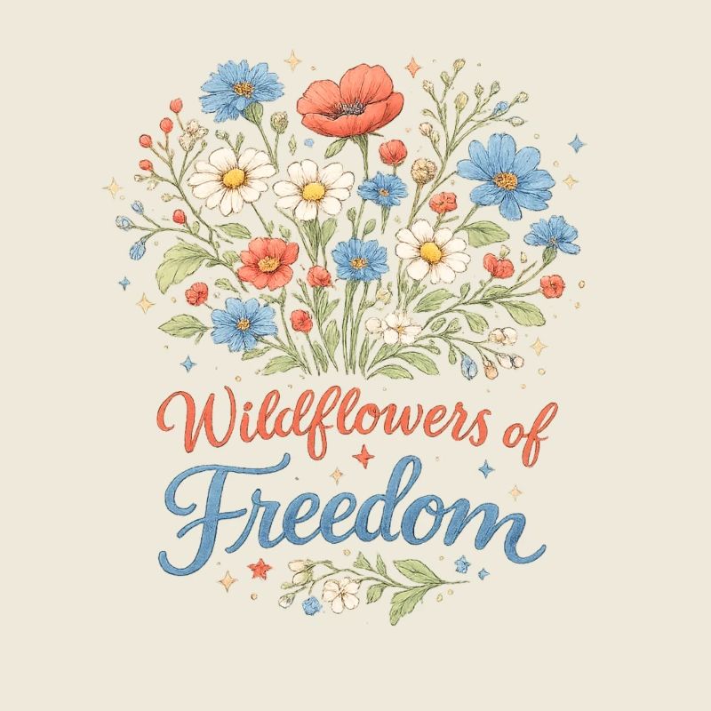 Fleurs sauvages de la liberté