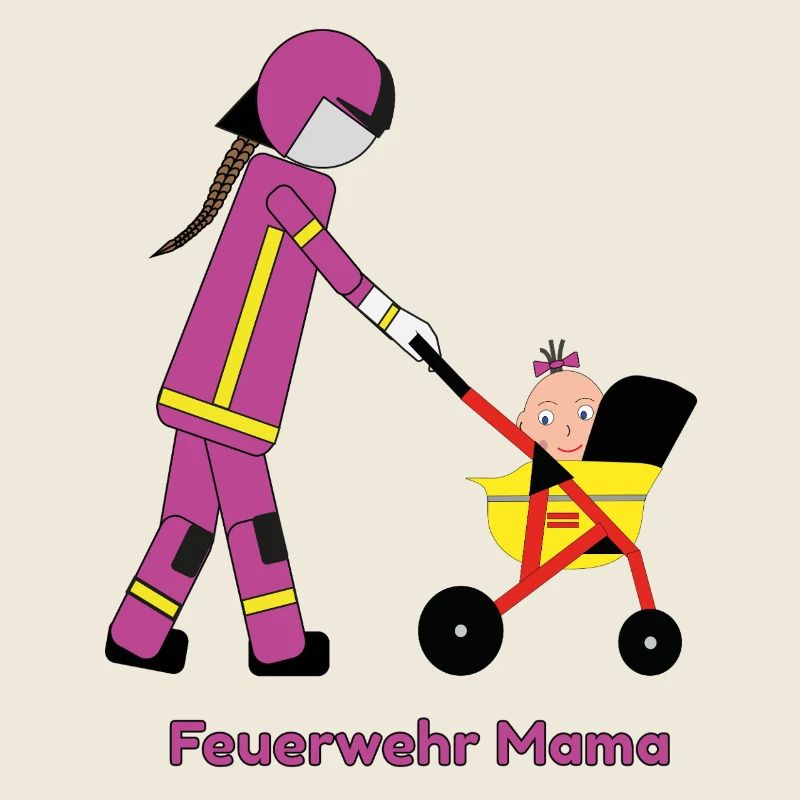 Feuerwehr Mama im Einsatz