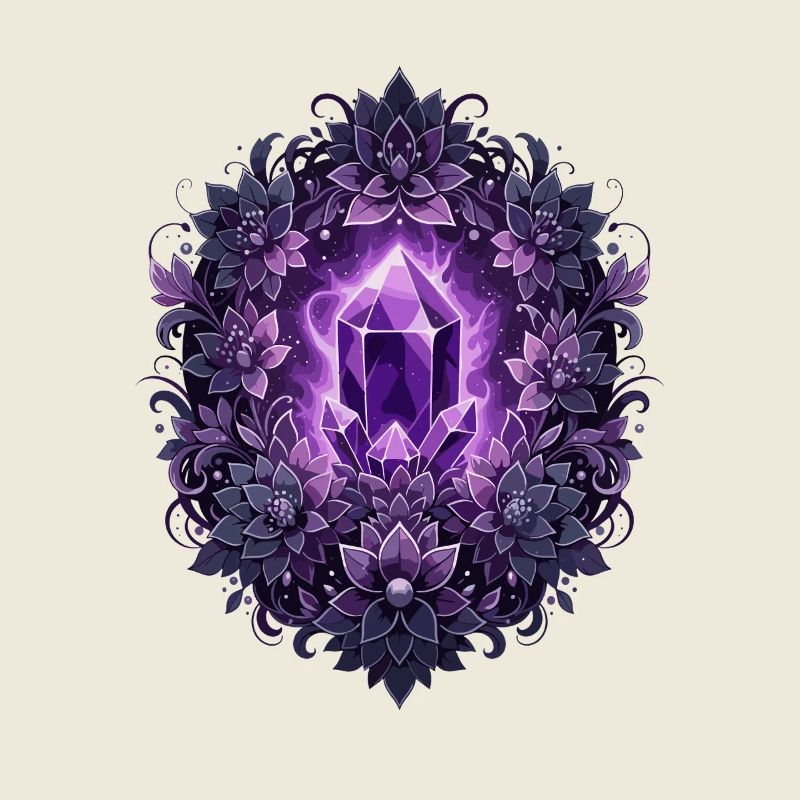 Cercle de Lotus au Cristal Pourpre