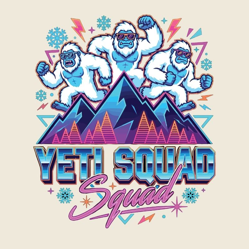 Yeti Squad Ski Snowboard Winter