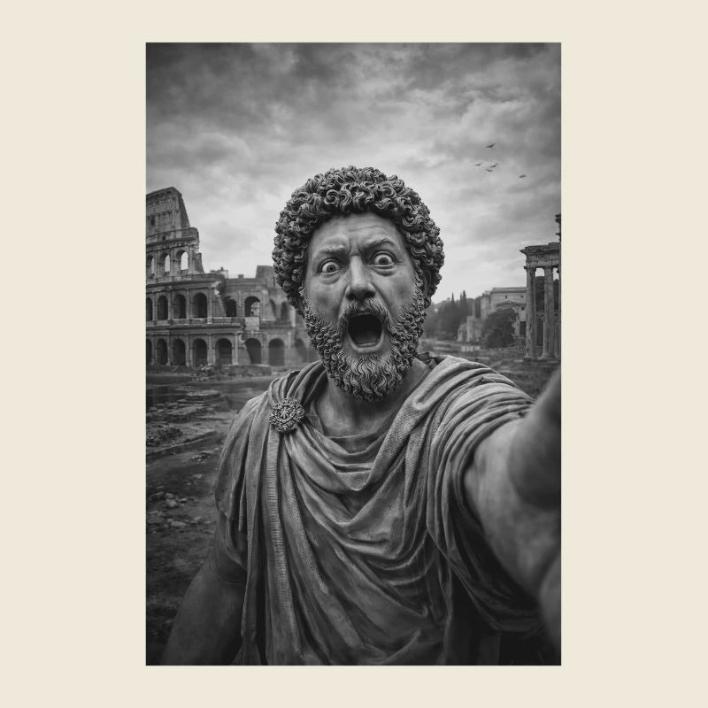 Marcus Aurelius Selbstporträt
