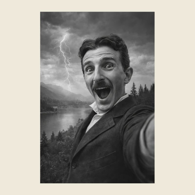 Nikola Self-Portrait