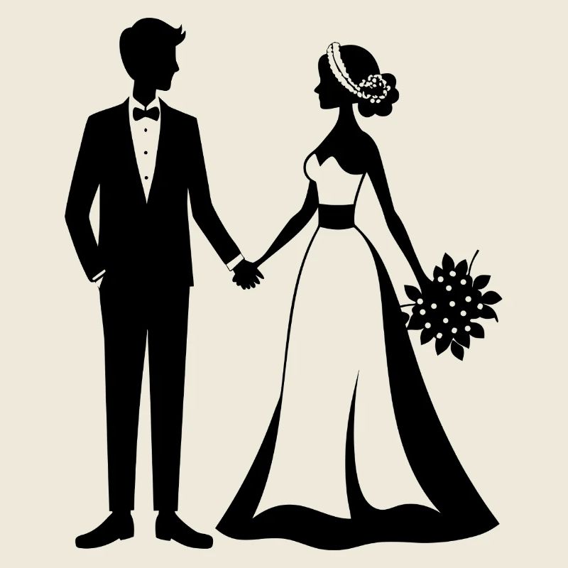 Mariée et marié