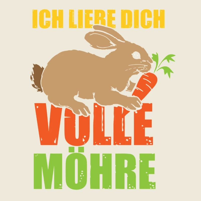 Ich liebe dich volle Möhre Valentinstag