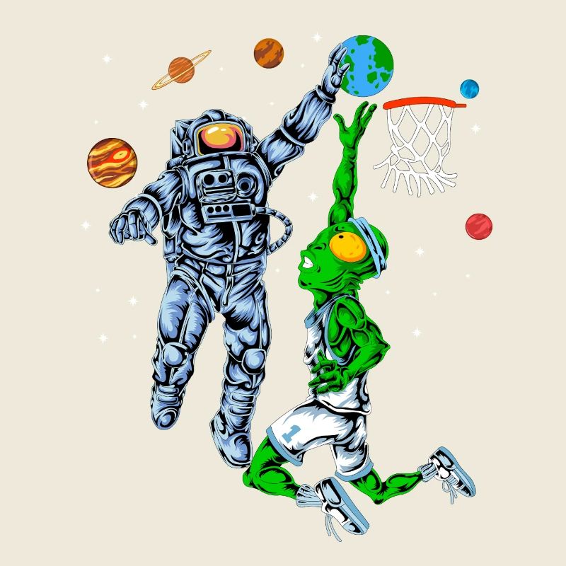Maillot de basket Astronaut Alien