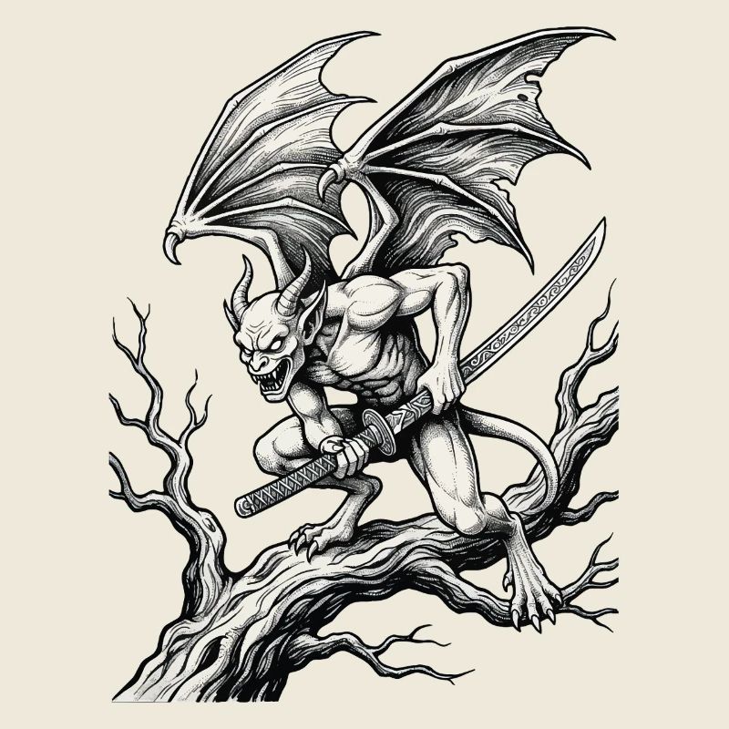 Gargoyle Schwert