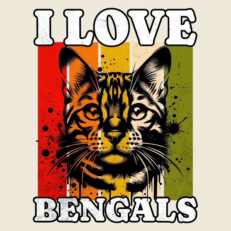 J’adore le chat du Bengale