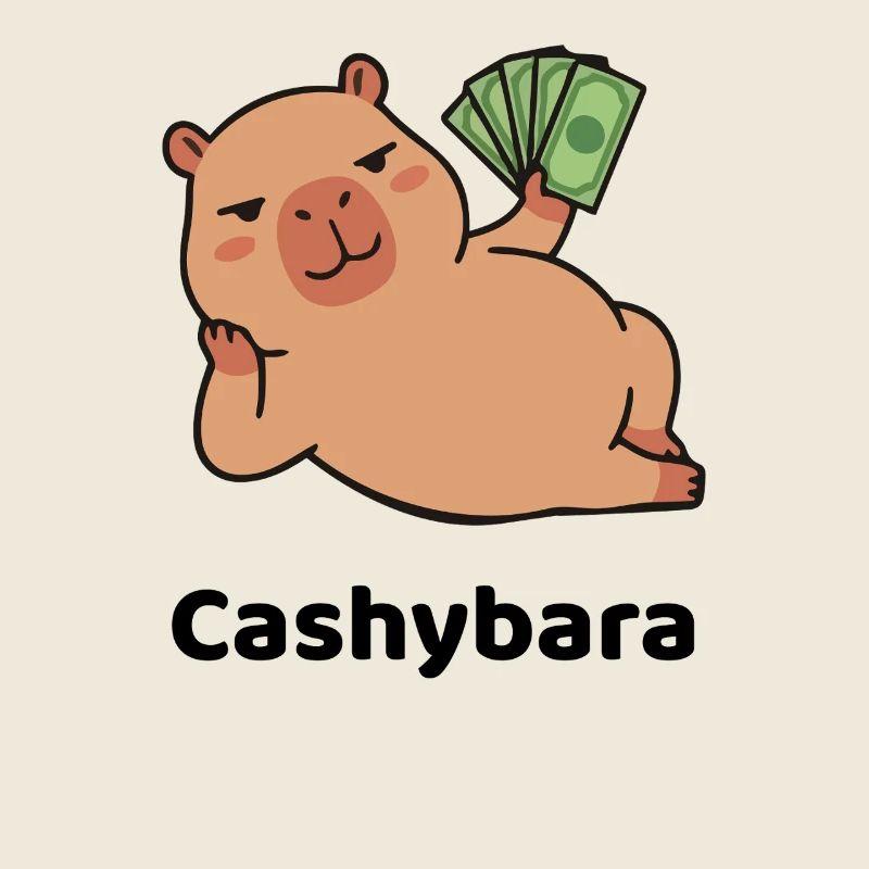 Banknote Pig - Cashybara - Moneymaker