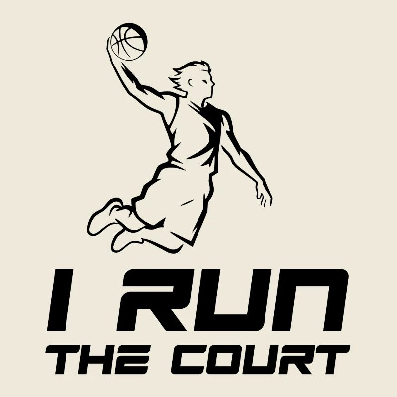 Je cours sur le terrain - Basket-ball