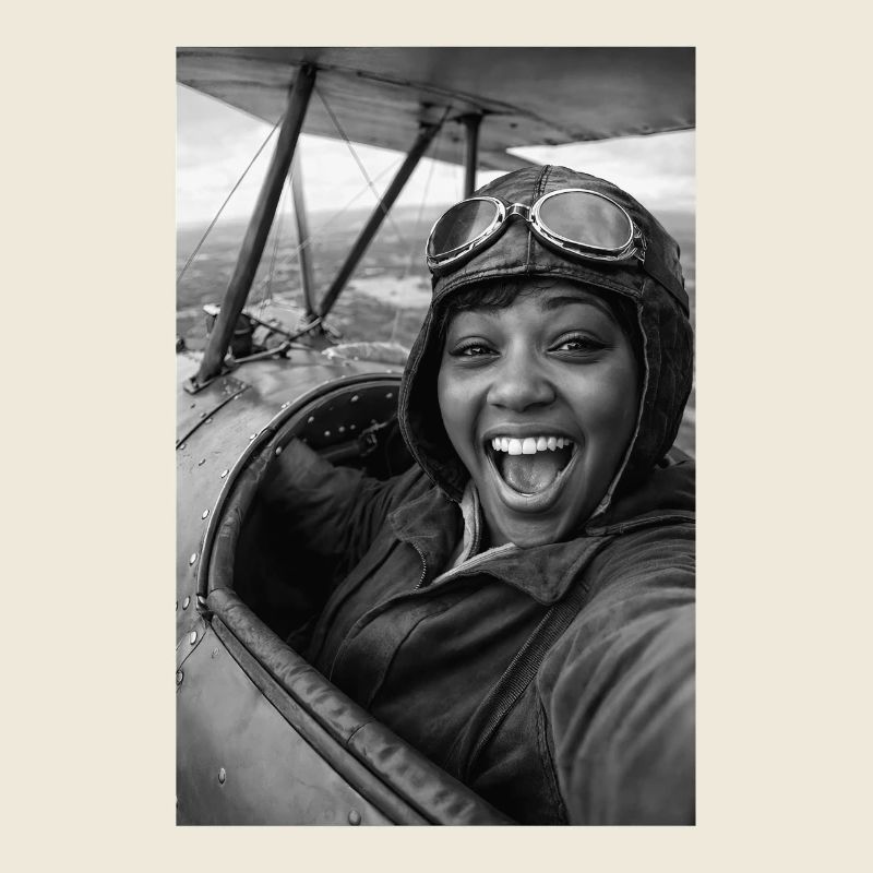 Bessie Coleman Selfie 