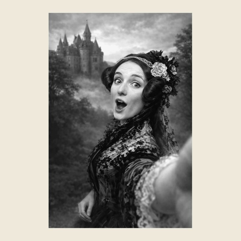 Selfie portrait d’Ada Lovelace
