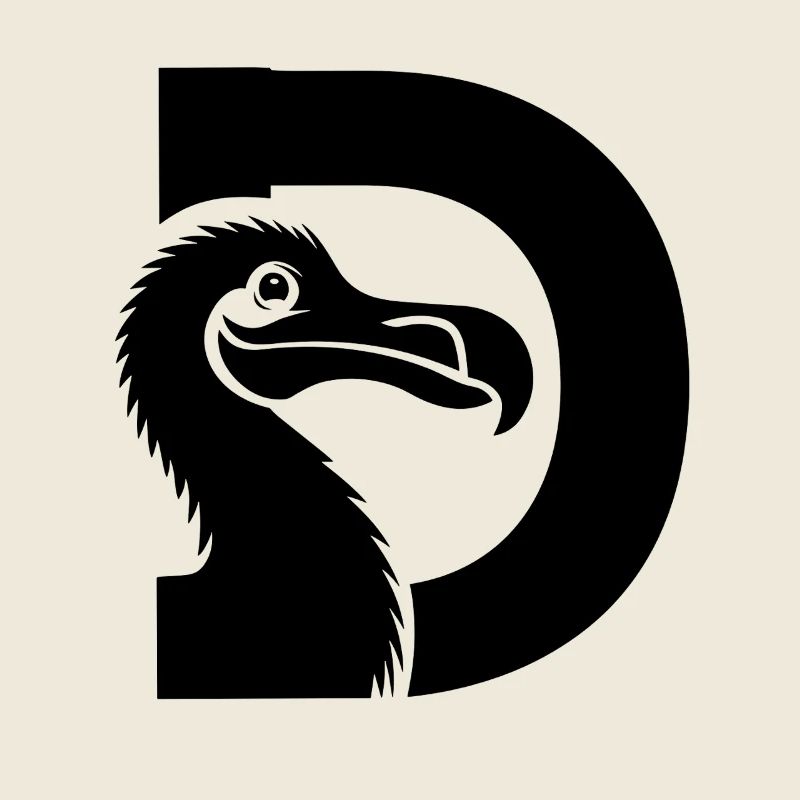 D Dodo Alphabet Animal Lover Plus drôle