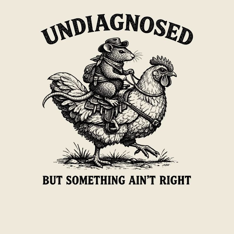 Not diagnosed, but something is wrong