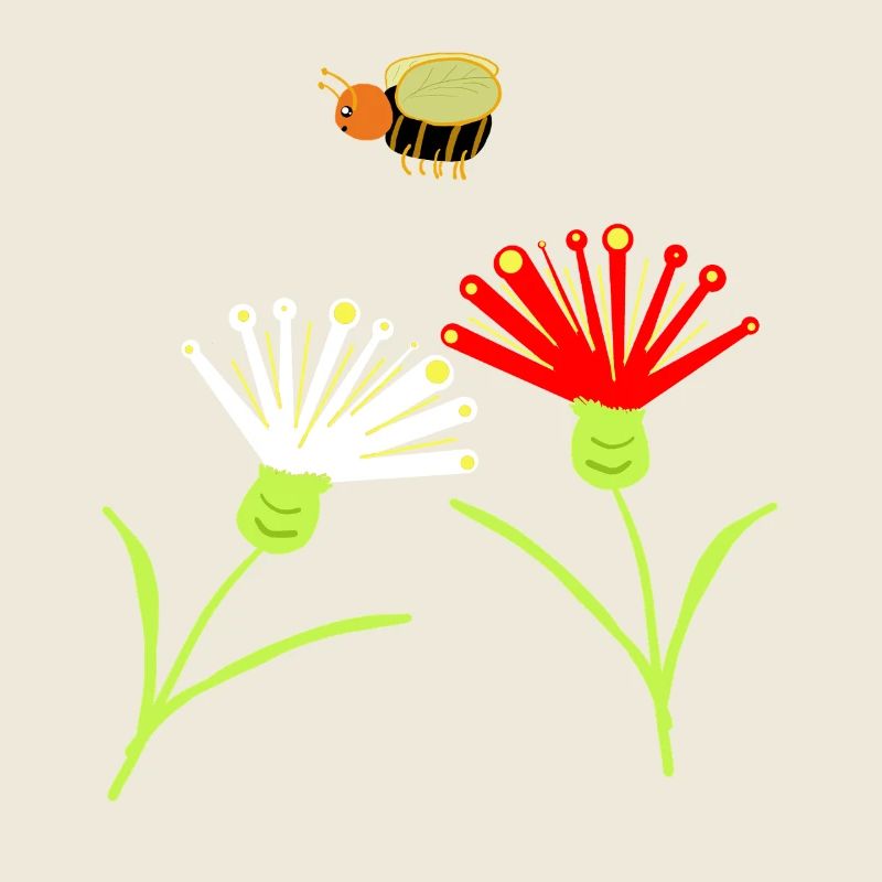 Fleur d’abeille Fleurs Enfants Insectes