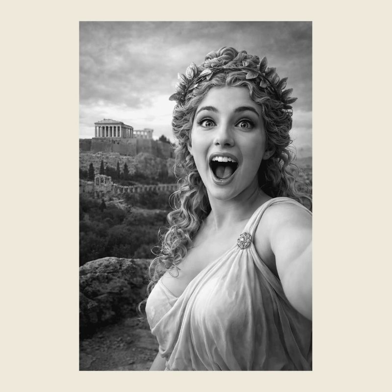 Portrait selfie d’Aphrodite