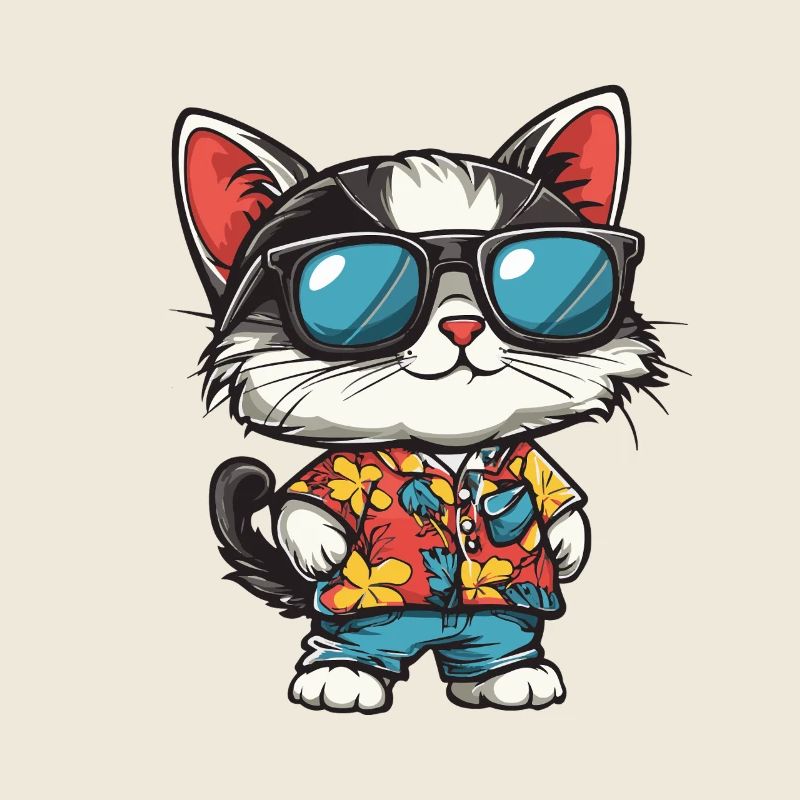 Cat Comic Holiday