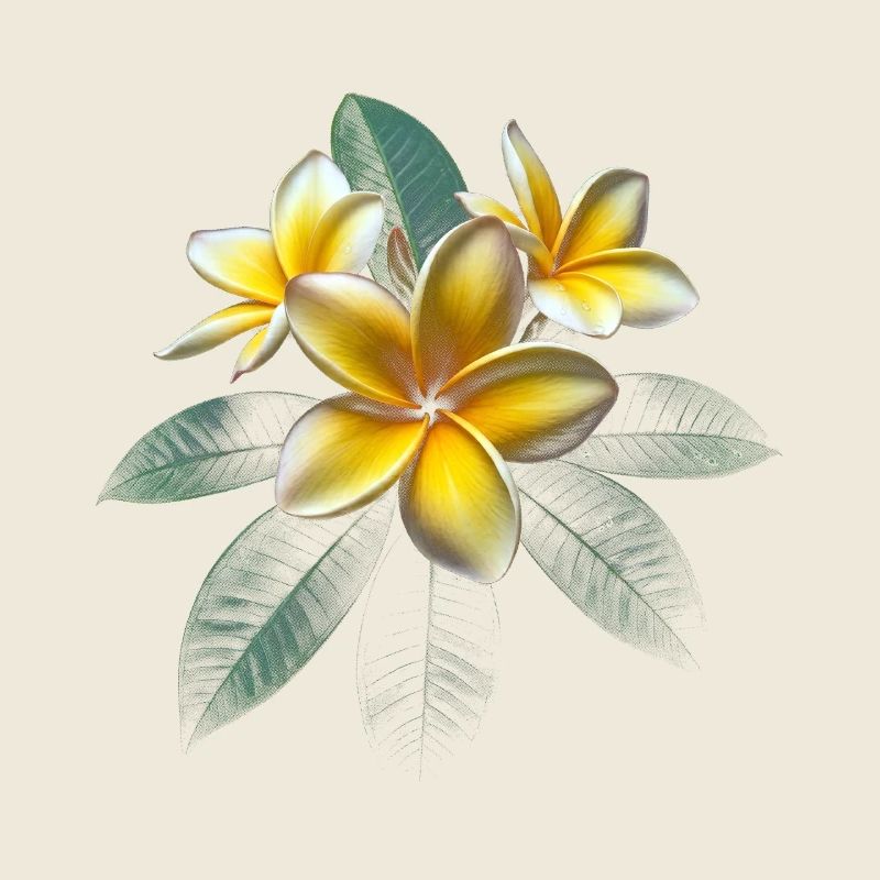 Fleur de plumeria