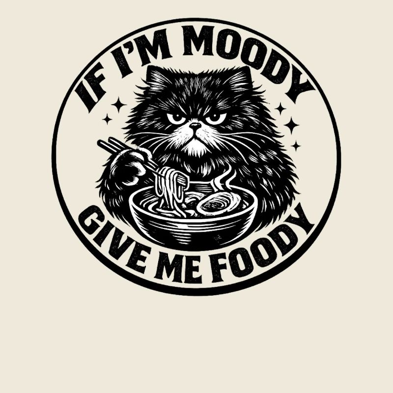 Bol de ramen Grummelkat Chat Grumpy Moody