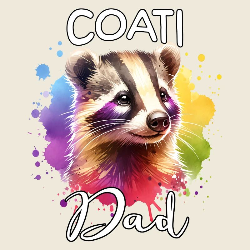 Nasenbär Papa