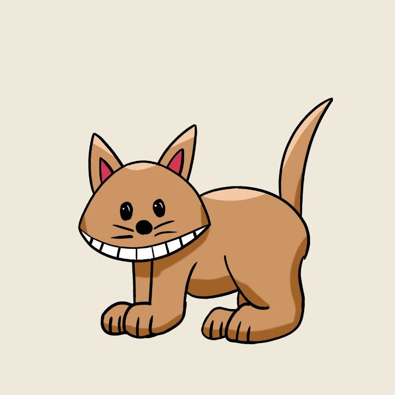 Lustige Katze Katzen Kinder Kind