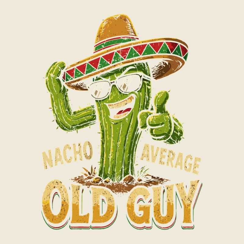 NichtDurchschnittlicher Kaktus Old Guy