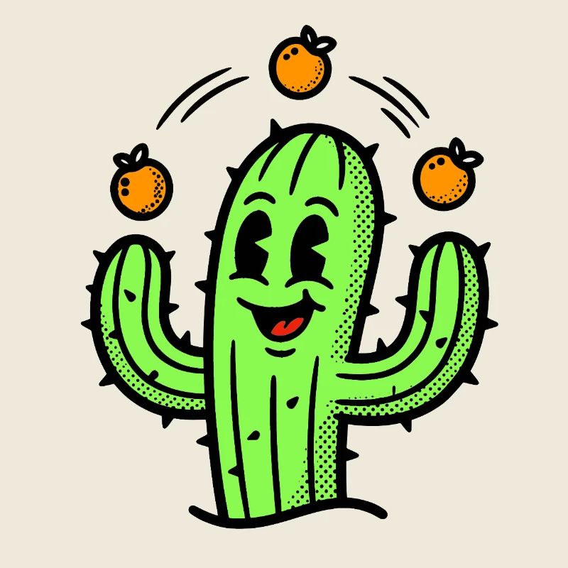 Un cactus avec un vrai talent