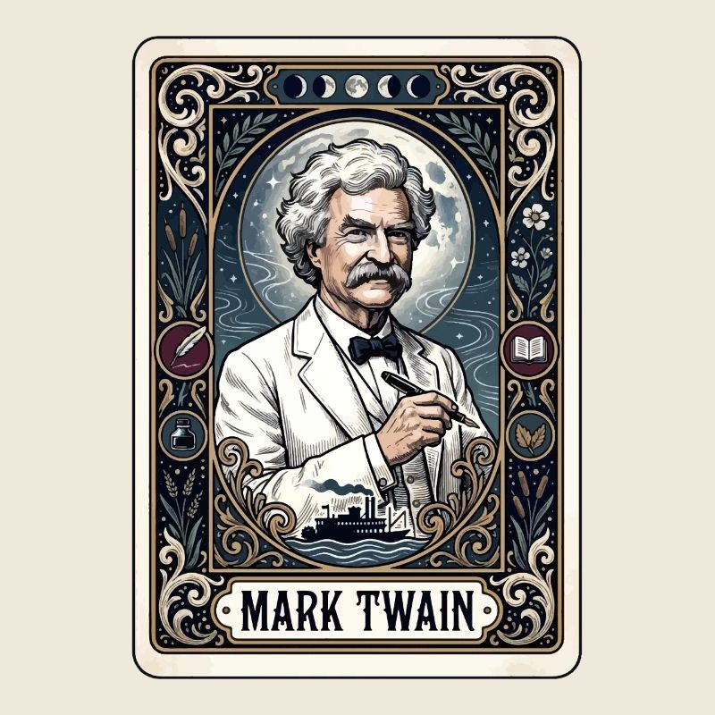 Tarot Card by Mark Twain