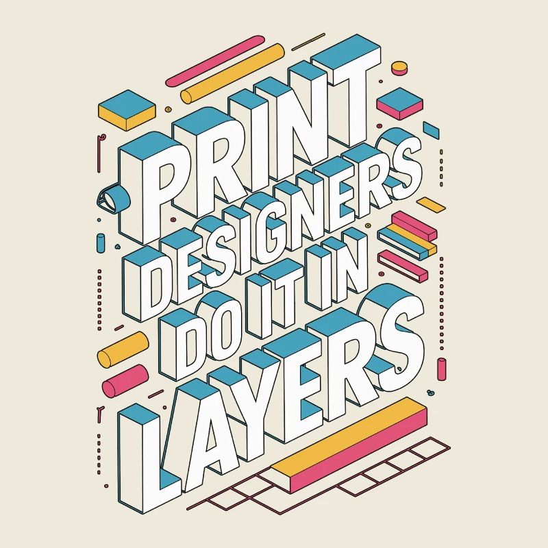 Print Designers Do It In Layers Creative Designer